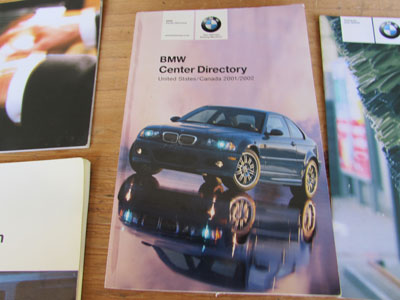 BMW Manual User Guide Handbook 01410156144 E46 3-Series5